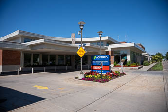 Aspirus Stevens Point Hospital Emergency and Urgent Care entrance